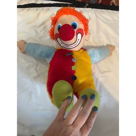 Other - Vintage Scoa Industries Plush Clown